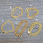 Curb Chain Belcher Chain Rope Chain In 9ct Yellow Gold, thumbnail 2 of 6