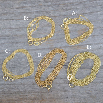 Curb Chain Belcher Chain Rope Chain In 9ct Yellow Gold, 2 of 6