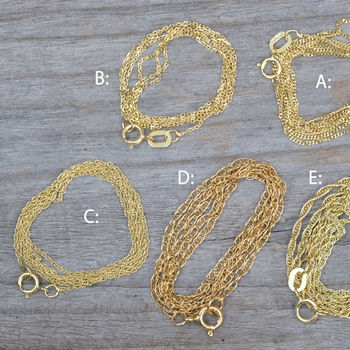 Curb Chain Belcher Chain Rope Chain In 9ct Yellow Gold, 3 of 6