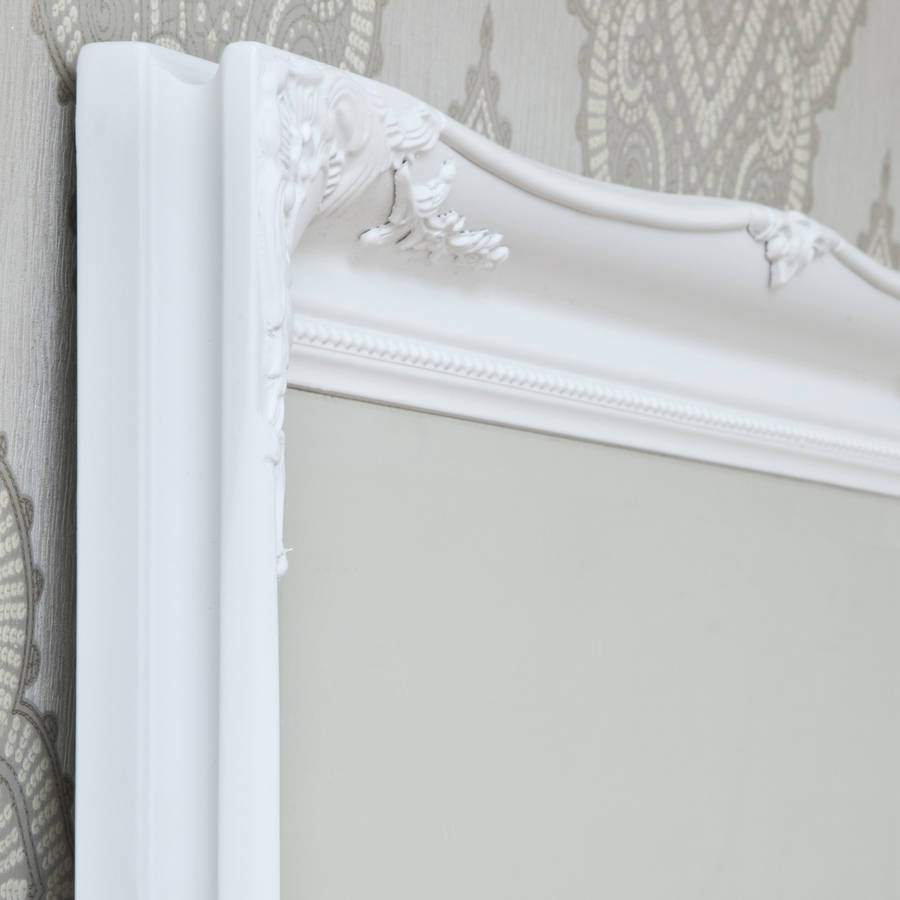 White French Mirror Ideas Simple Classic French White Mirror