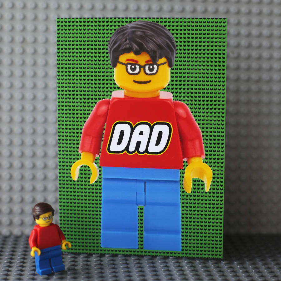 fathers day lego figure