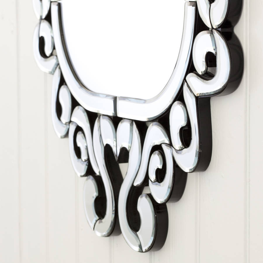 rectangular spiral mirror by decorative mirrors online