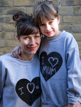 Heart Print Chalkboard Sweatshirt, 2 of 6