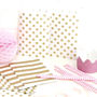 Gold Print Patterned Paper Bags, thumbnail 4 of 11