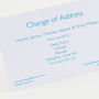 Classic Change Of Address Cards, thumbnail 8 of 8