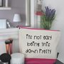 'It's Not Easy Being This Damn Pretty' Wash Bag, thumbnail 1 of 5