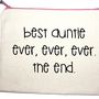 'Best Auntie' Pouch, thumbnail 2 of 4