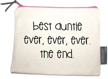 'Best Auntie' Pouch, 2 of 4