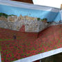 Tower Of London Poppies Tea Towel, thumbnail 1 of 3