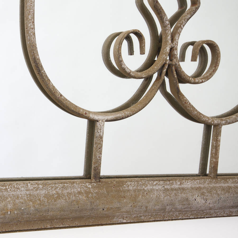 ornate garden mirrors