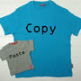Matching Dad And Child Ctrl C And Ctrl V T Shirt Set, thumbnail 3 of 9