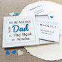 Personalised Best Dad Notes, thumbnail 9 of 12