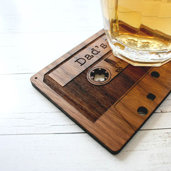 Coaster Personalised Cassette Tape, 4 of 9