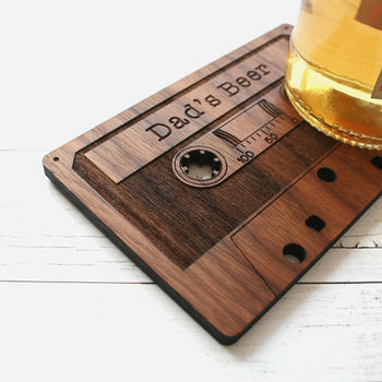 Coaster Personalised Cassette Tape, 7 of 9