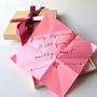Personalised Origami Heart Proposal, thumbnail 3 of 4
