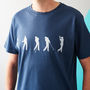 Golf Swing Sequence T Shirt, thumbnail 1 of 8