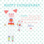 Happy Father's Day Kitty Card, thumbnail 2 of 2