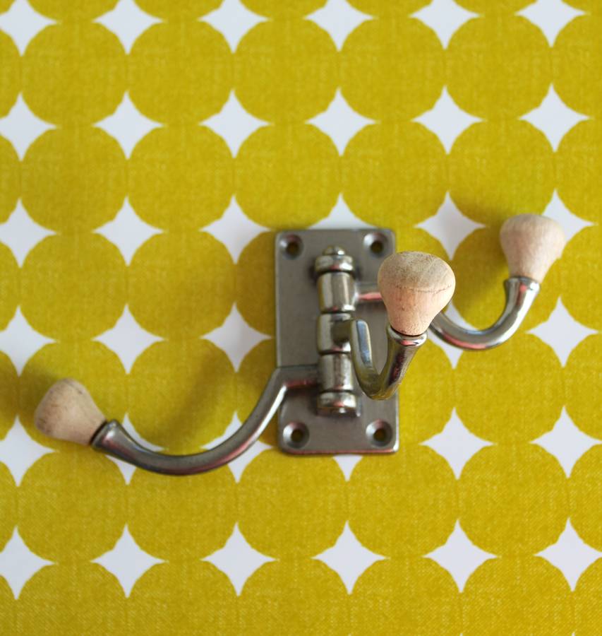 Vintage Style Light Wood Swivel Hooks By Posh Totty Designs Interiors