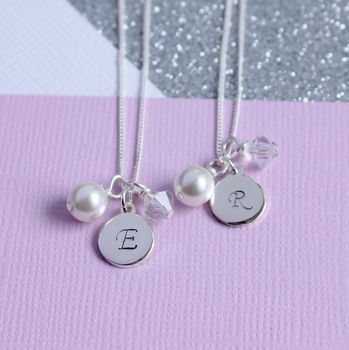 Personalised Bridesmaid Charm Necklace, 5 of 8