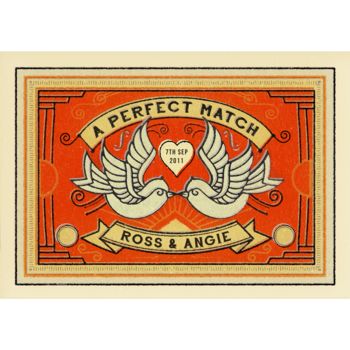 Vintage Matchbox Personalised Print, 4 of 4