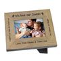 We Love Or I Love Daddy In Silver Plate Or Wood, thumbnail 4 of 4