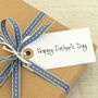 'Happy Father's Day' Gift Tag ~ Medium, thumbnail 1 of 4