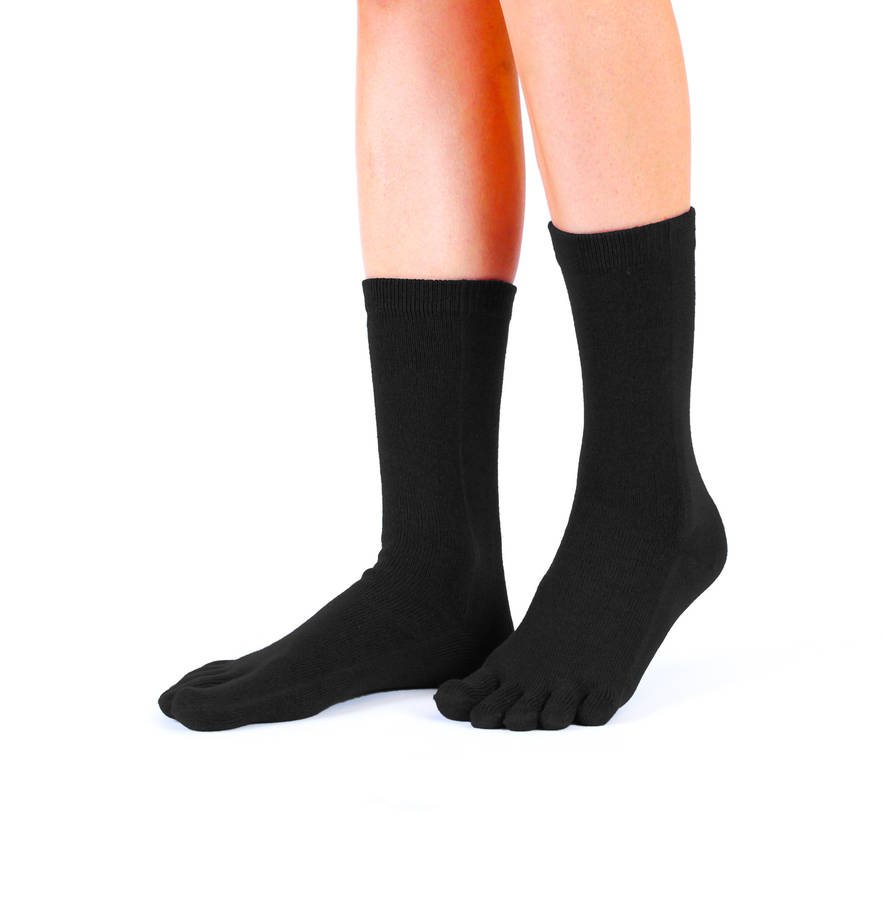 plain mid calf toe socks by toetoe | notonthehighstreet.com