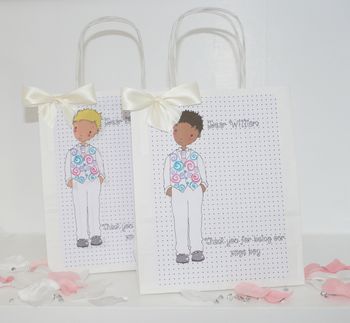 Personalised Page Boy Gift Bag, 12 of 12