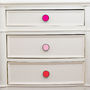 Pink Colourful Cabinet Drawer Door Knobs, thumbnail 4 of 9