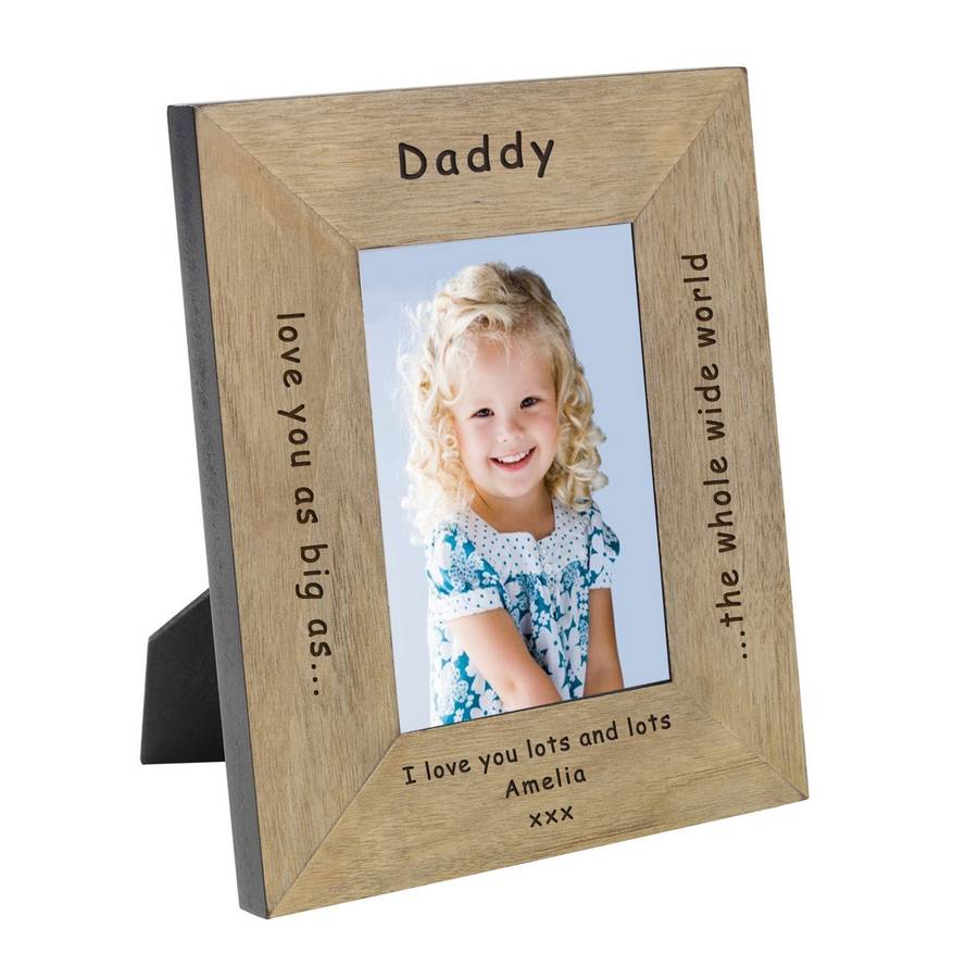 Love You Daddy Grandad Mummy Grandma Frame By Baby Fish Notonthehighstreet Com