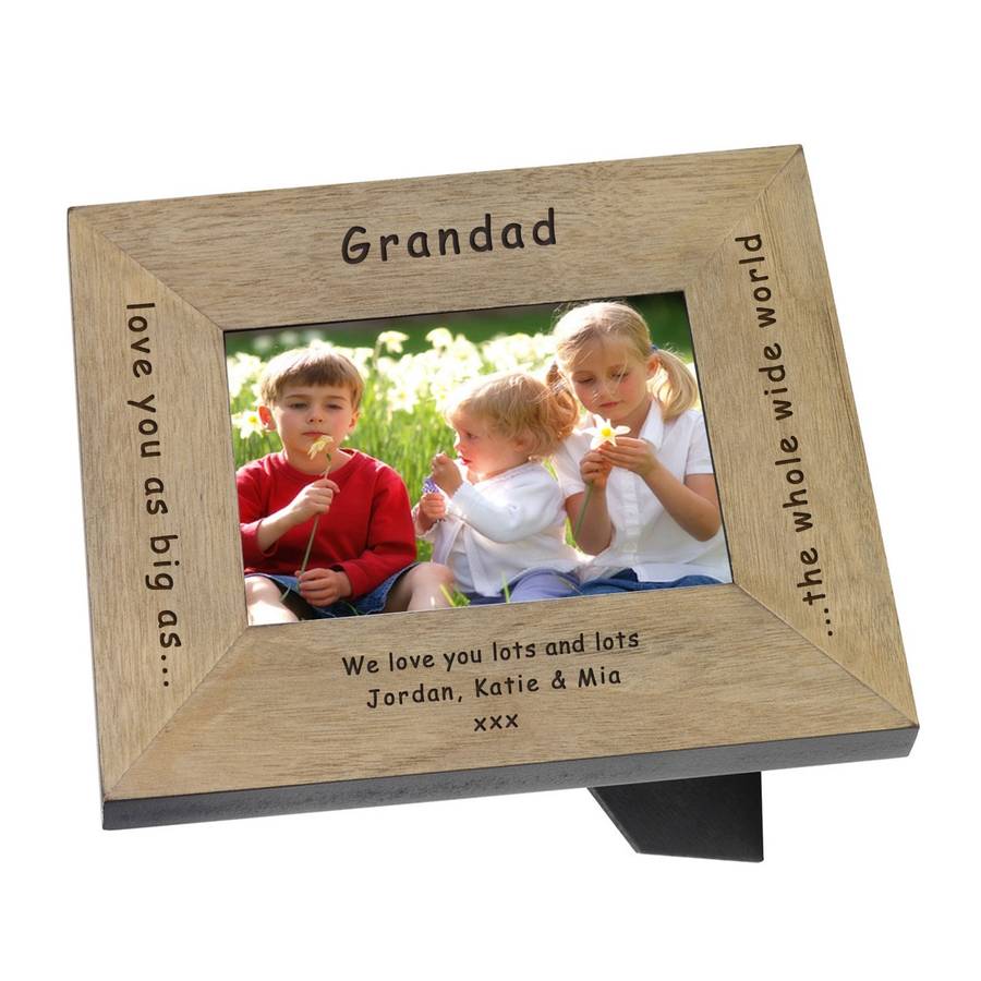 Love You Daddy, Grandad, Mummy, Grandma … Frame By BabyFish