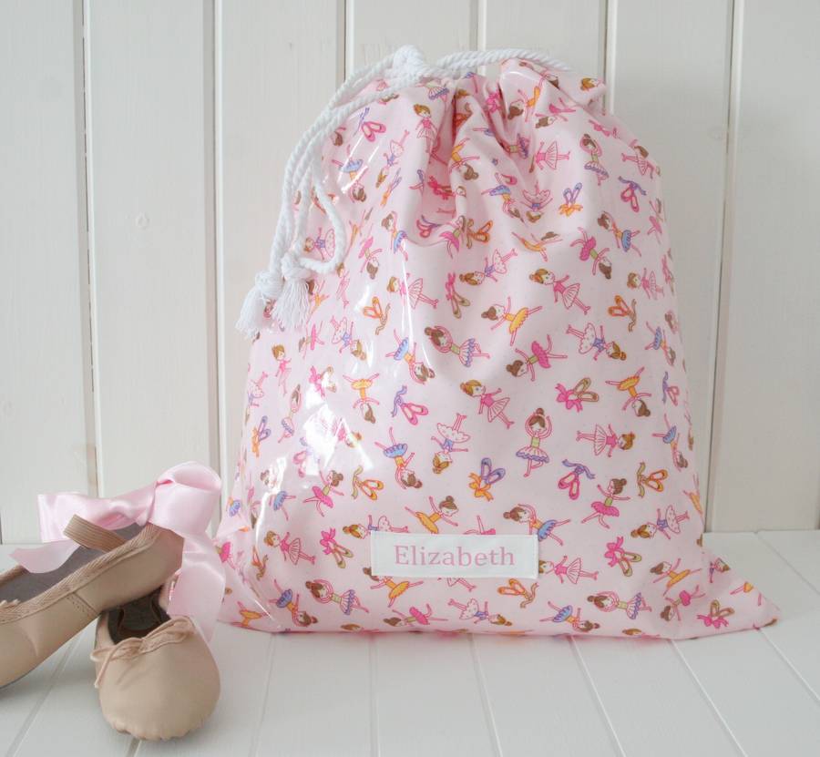 pink ballet bag