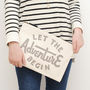 'Let The Adventure Begin' Travel Pouch, thumbnail 5 of 11