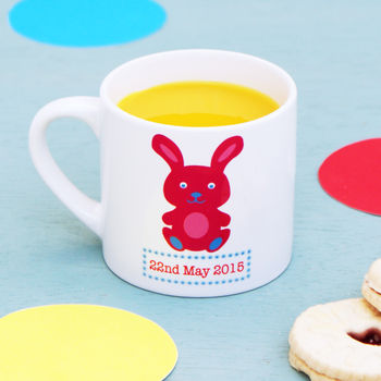 Personalised Rabbit Children's Mug, 2 of 4