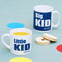 Personalised Daddy And Me 'Big Kid' Mug Set, thumbnail 1 of 4