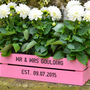 Personalised Window Box Planter Crate, thumbnail 1 of 7