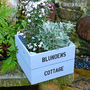 Personalised Square Planter Crate, thumbnail 2 of 7