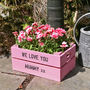 Personalised Small Planter Crate, thumbnail 1 of 9