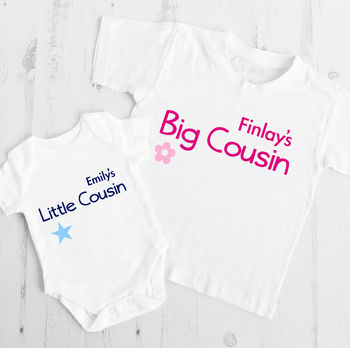 personalised cousin t shirts