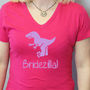 Adult's Personalised Dinosaur T Shirt, thumbnail 4 of 10