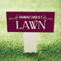 Personalised Garden Lawn Sign, thumbnail 1 of 5