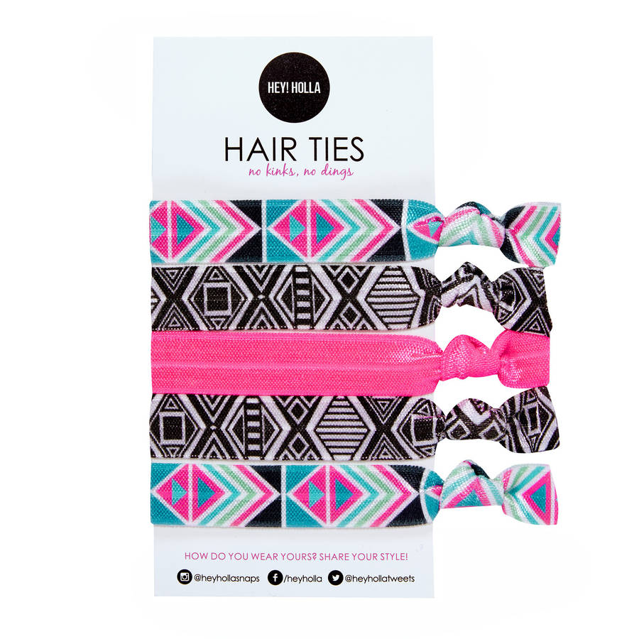 No Kink Hair Ties Festival By Hey Holla 