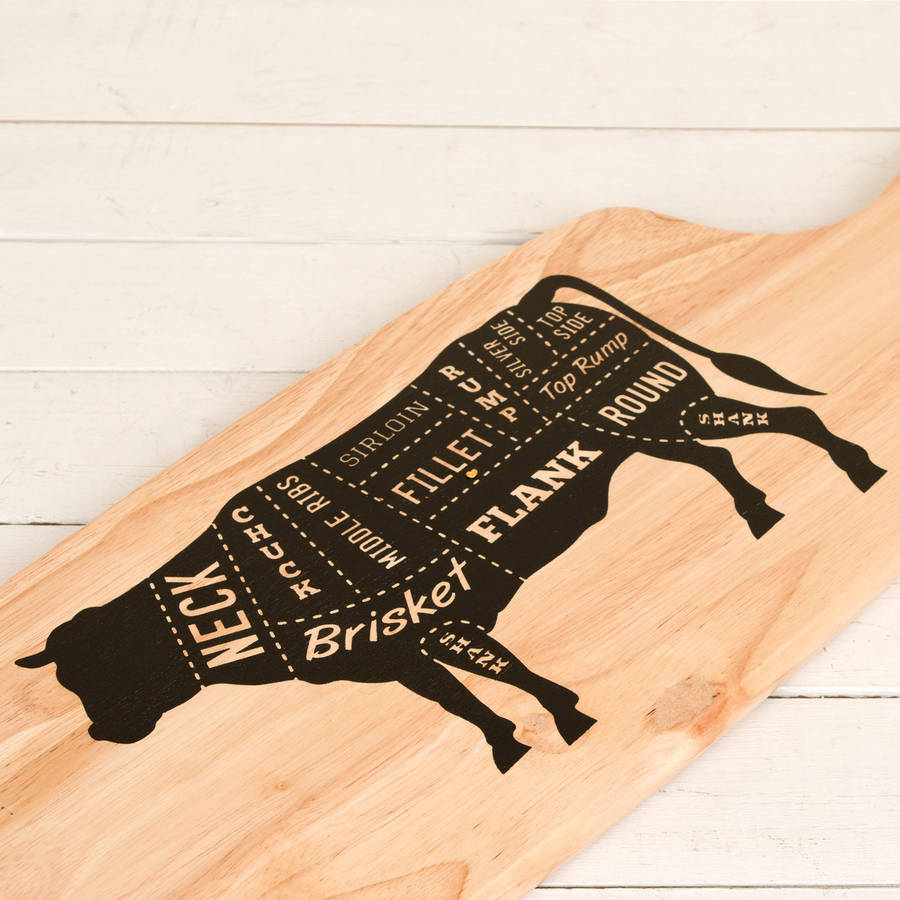 Wooden Meat Platter Perfect 5th Anniversary Gift By Dibor