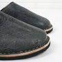 Moroccan Leather Berber Babouche Slippers, thumbnail 9 of 12