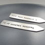 Anniversary Personalised Collar Stiffeners, thumbnail 3 of 3