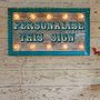 Personalised Light Up Circus Sign, thumbnail 1 of 6