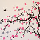 floral blossom tree wall stickers by parkins interiors ...