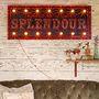 Vintage Illuminated Sign Immerse Me In Your Splendour, thumbnail 1 of 4