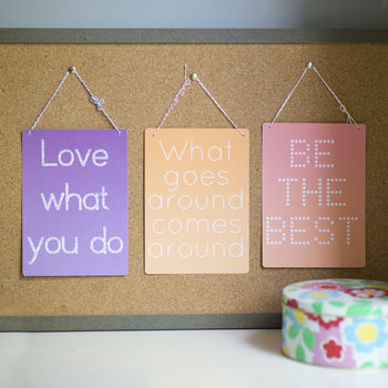 Inspirational Sayings Monthly Subscription Gift, 5 of 10