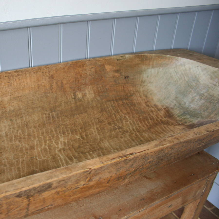antique vintage wooden trough by homestead store | notonthehighstreet.com